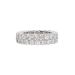 Double Row Diamond Eternity Band