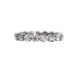 Single Prong Diamond Eternity Band With 10 Pointer Diamonds
