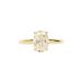 Oval Solitaire Setting With Diamond Basket