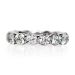 DBK Low Dome Shared Prong Eternity Band With 25 Pointer Diamonds