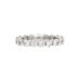 DBK Low Dome Shared Prong Eternity Band With 8 Pointer Diamonds