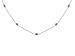 Evil Eye Diamond & Sapphire Necklace