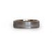 Beveled Wedding Band With Brushed Center & Vanilla Texture in 7mm Width