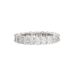 Oval Eternity Band in DBK Low Dome Shared Prong Setting