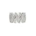 Leafy Wide Diamond Statement Ring