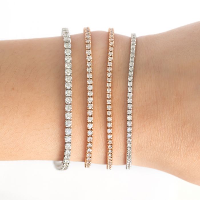 2 15ct Adjustable Tennis Bracelet
